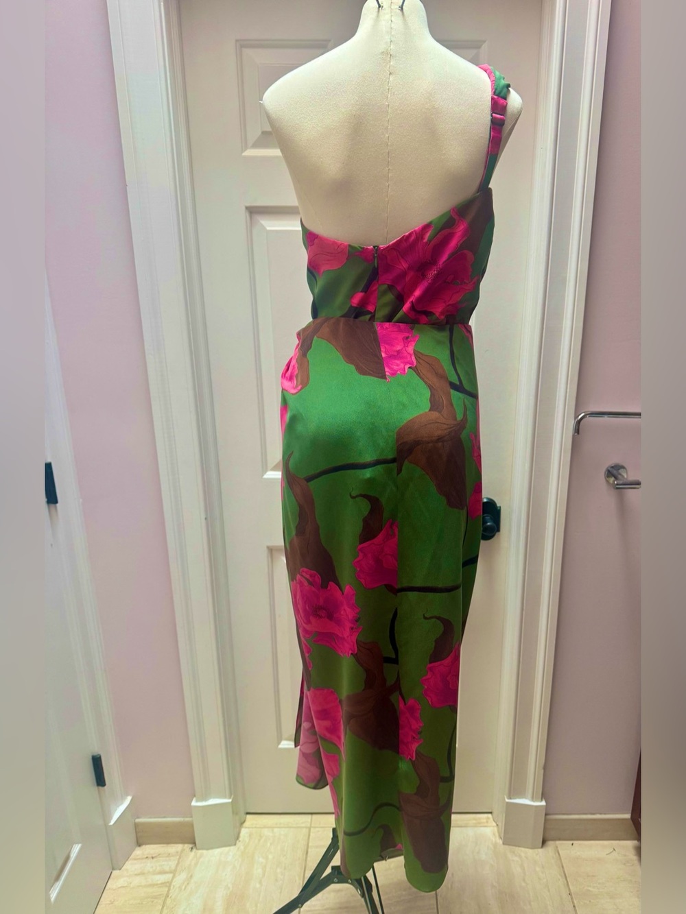 Johanna Ortiz San Basilio 100% Silk Convertible Dress And Coverup - Picture 11 of 16
